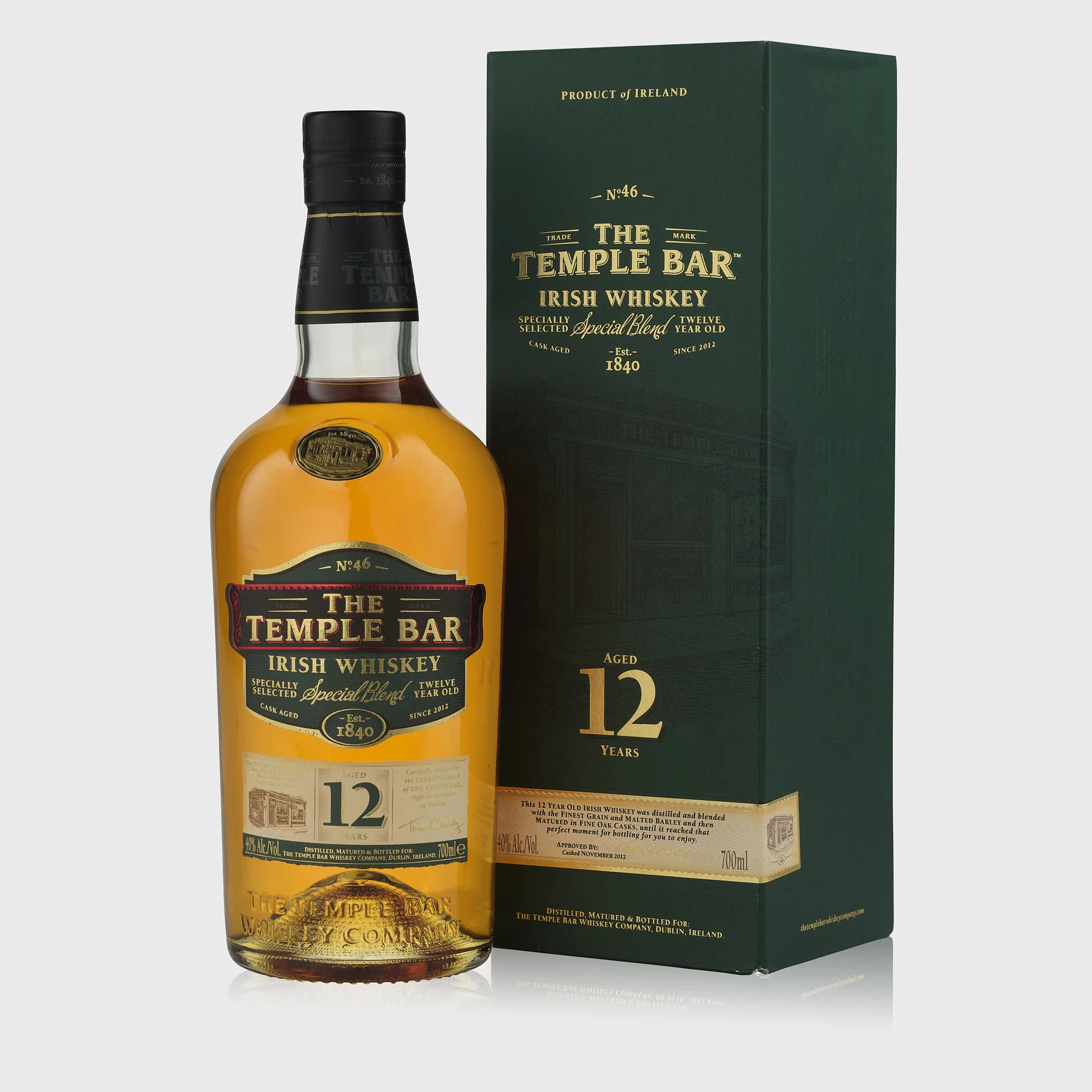 Temple Bar Irish Whiskey
